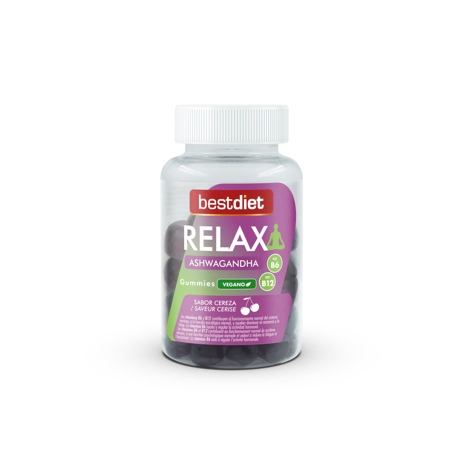 Relax+ Gummies 60 Unidades – Sueño Reparador y Antiestrés Natural