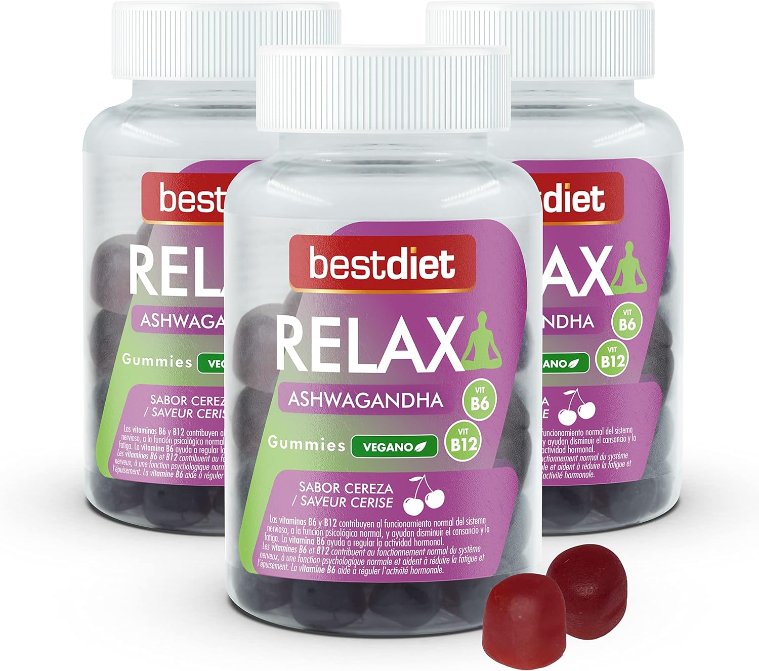 Relax+ Gummies 60 Unidades – Sueño Reparador y Antiestrés Natural